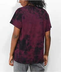 NoHours Truly Maroon Wash T-Shirt