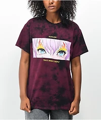 NoHours Truly Maroon Wash T-Shirt