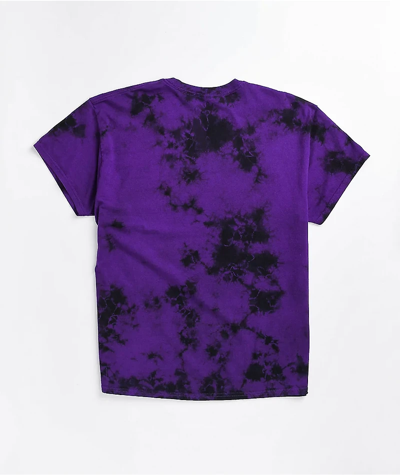 NoHours Truly Purple Tie Dye T-Shirt