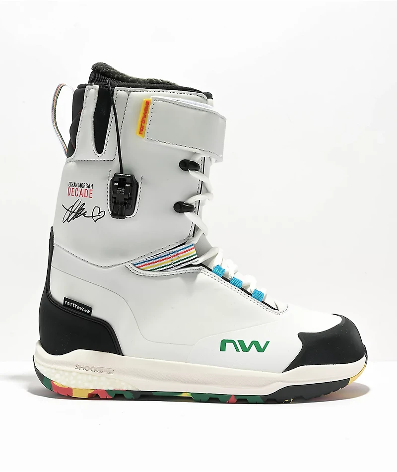 Northwave Decade Pro White Snowboard Boots