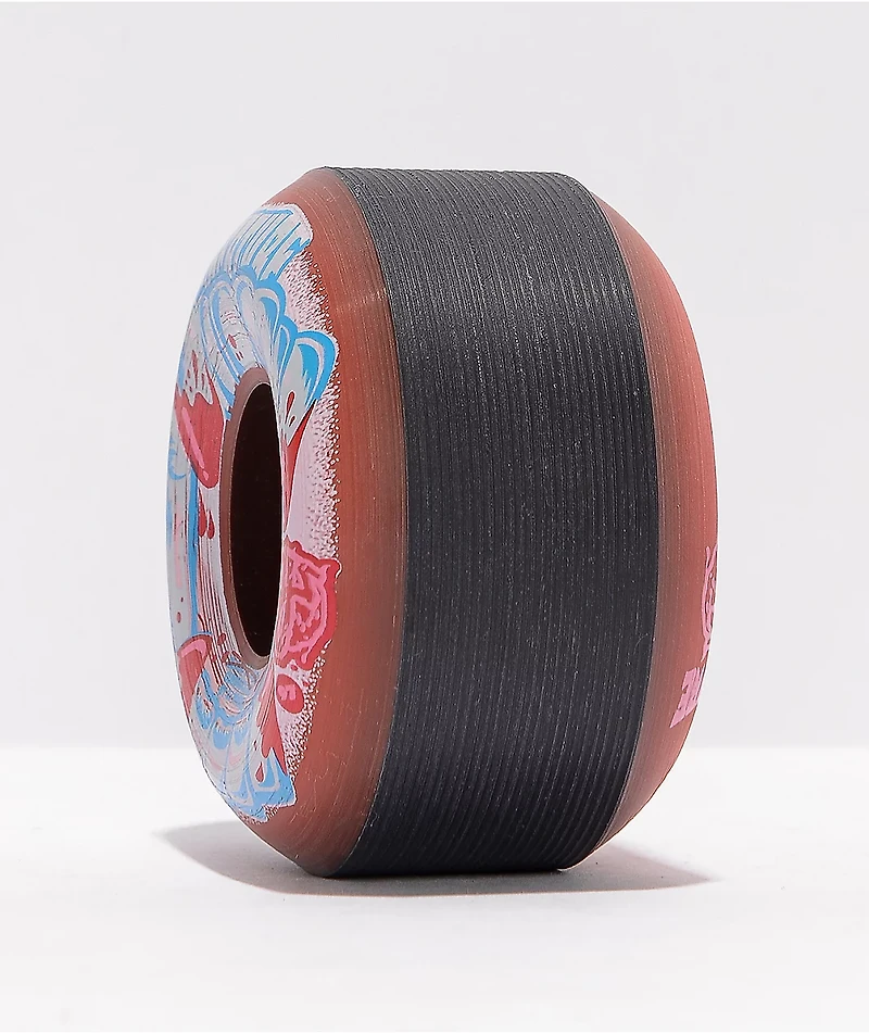 OJ Curbsucker Blood 56mm 97a Red & Black Skateboard Wheels
