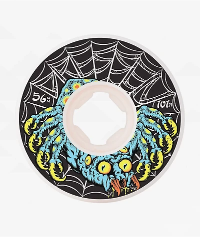 OJ Dressen Spider 56mm 101a White Skateboard Wheels