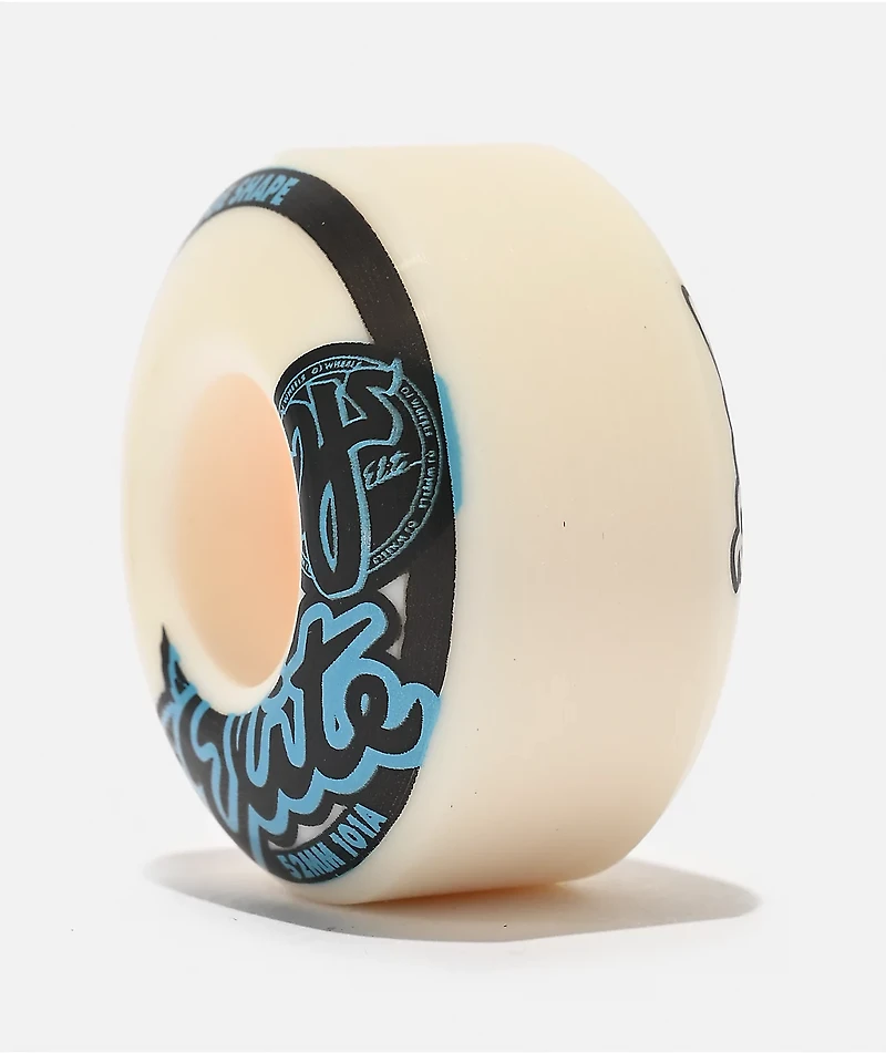 OJ Elite EZ EDGE 52mm 101a White Skateboard Wheels