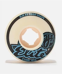 OJ Elite EZ EDGE 53mm 101a White Skateboard Wheels