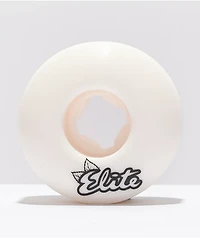 OJ Elite EZ Edge 52mm 101a White Skateboard Wheels
