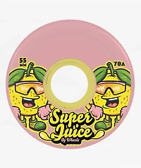OJ Paloma Mini Super Juice 55mm 78a Pink Cruiser Skateboard Wheels