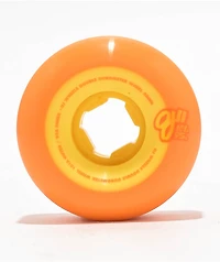 OJ Pastel Double Duros 53mm 101a Orange Skateboard Wheels