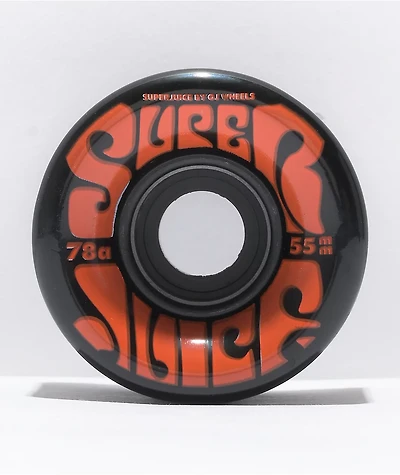 OJ Super Juice 55mm 78a Black Mini Cruiser Skateboard Wheels