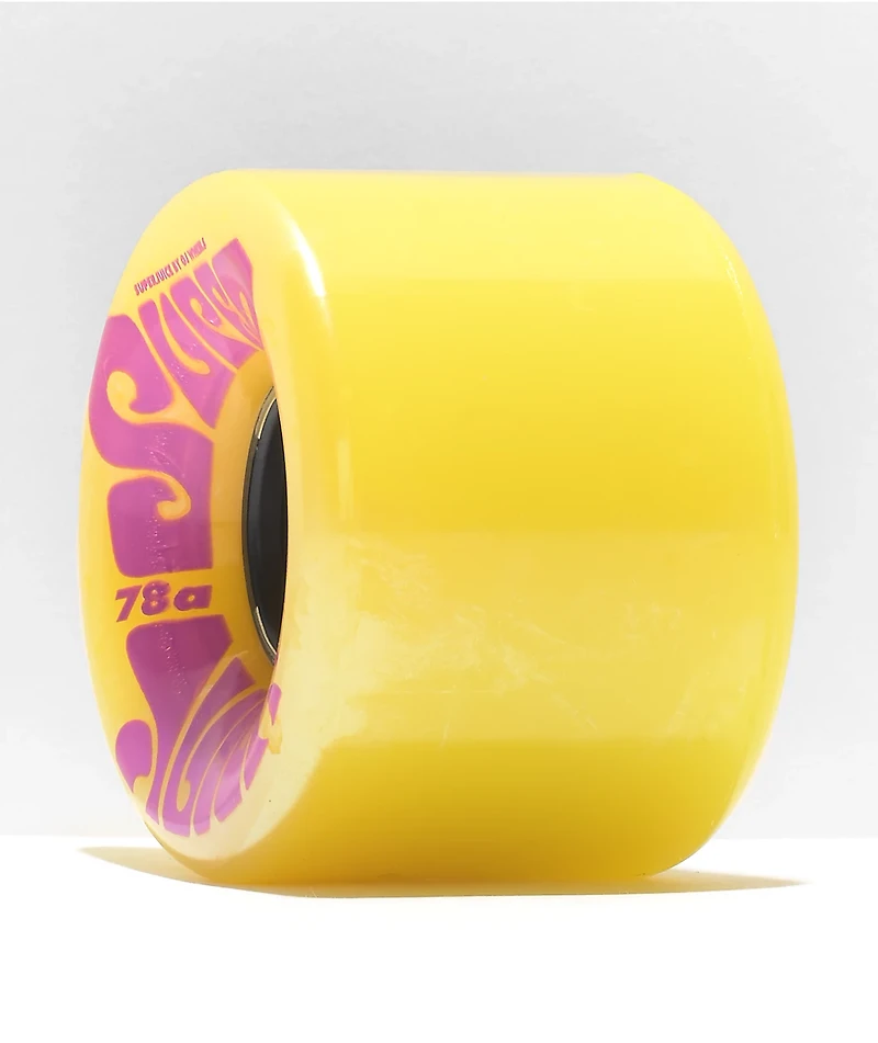 OJ Super Juice 60mm 78a Yellow Cruiser Skateboard Wheels