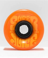 OJ Super Juice 60mm 87a Orange Cruiser Wheels