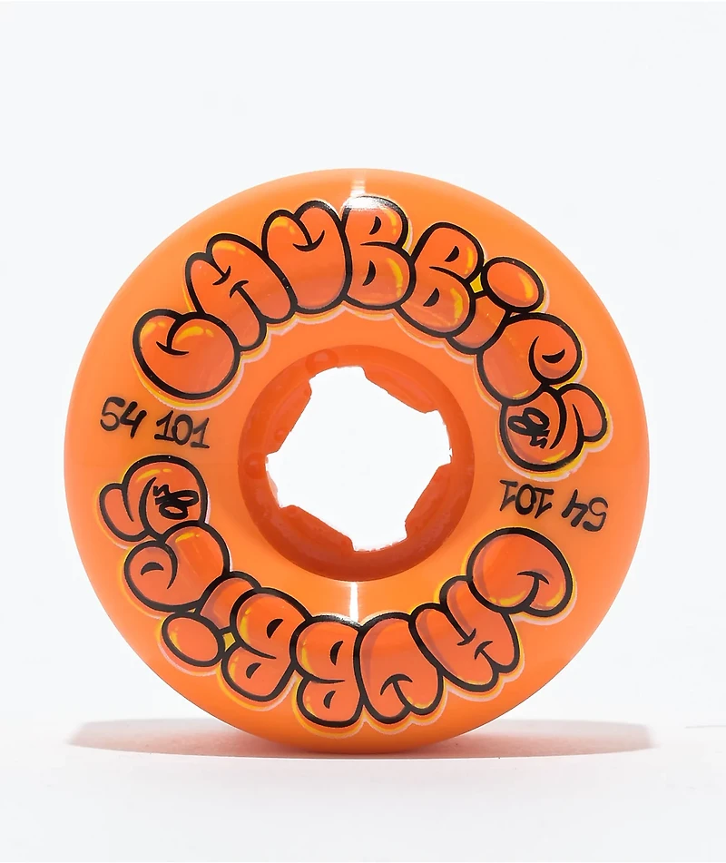 OJ Team Elite Throw Ups Chubbies 54mm 101a Citrus Skateboard Wheels