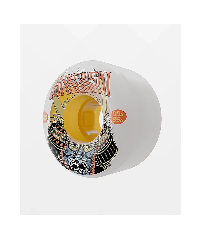 OJ Winkowski Samurai Double Duro 54mm 99a/95a White Skateboard Wheels