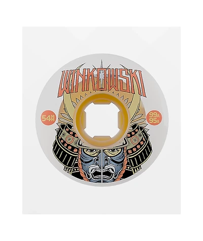 OJ Winkowski Samurai Double Duro 54mm 99a/95a White Skateboard Wheels