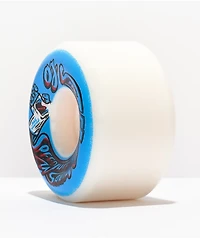 OJ Wooten Screaming Cast 55mm 101a White Skateboard Wheels