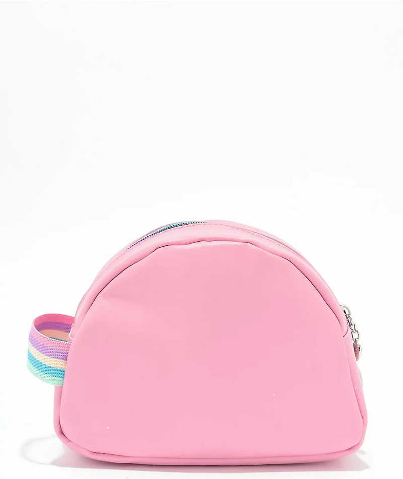 OMG Accessories Rainbow Clear Pouch