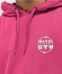 OTW Positive Vibes Dark Pink Hoodie