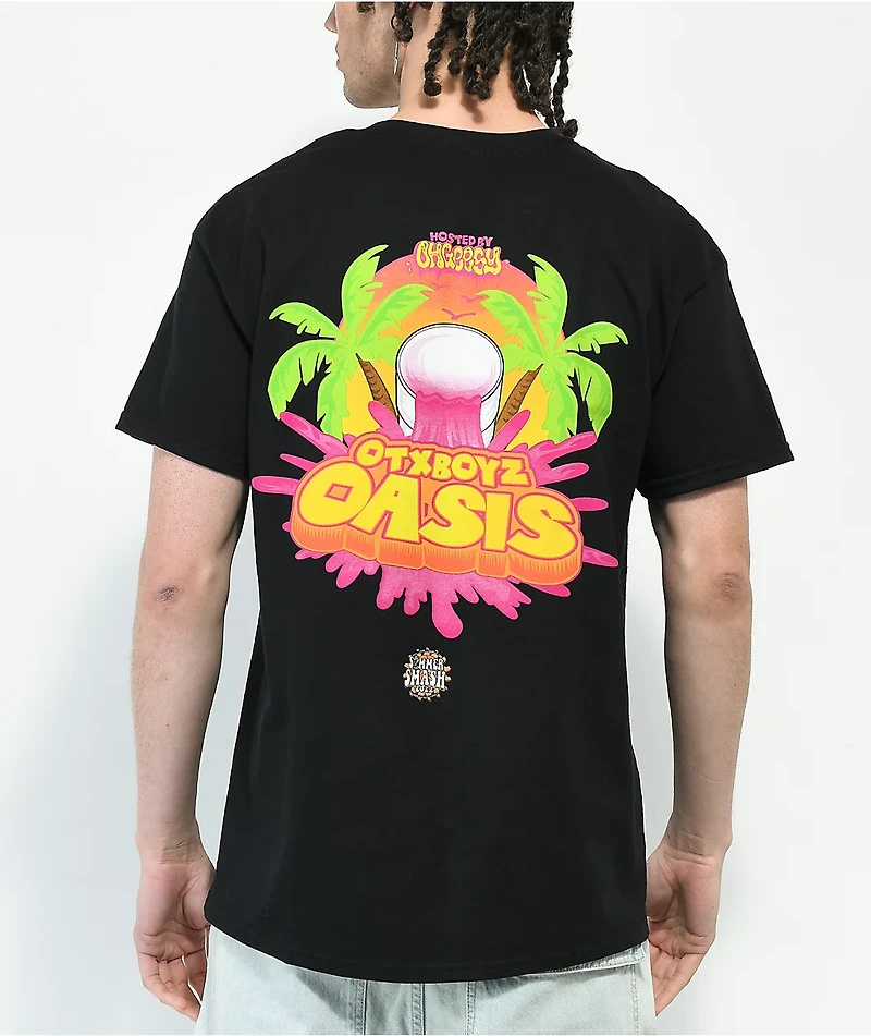 OTX BOYZ Oasis Cup Black T-Shirt