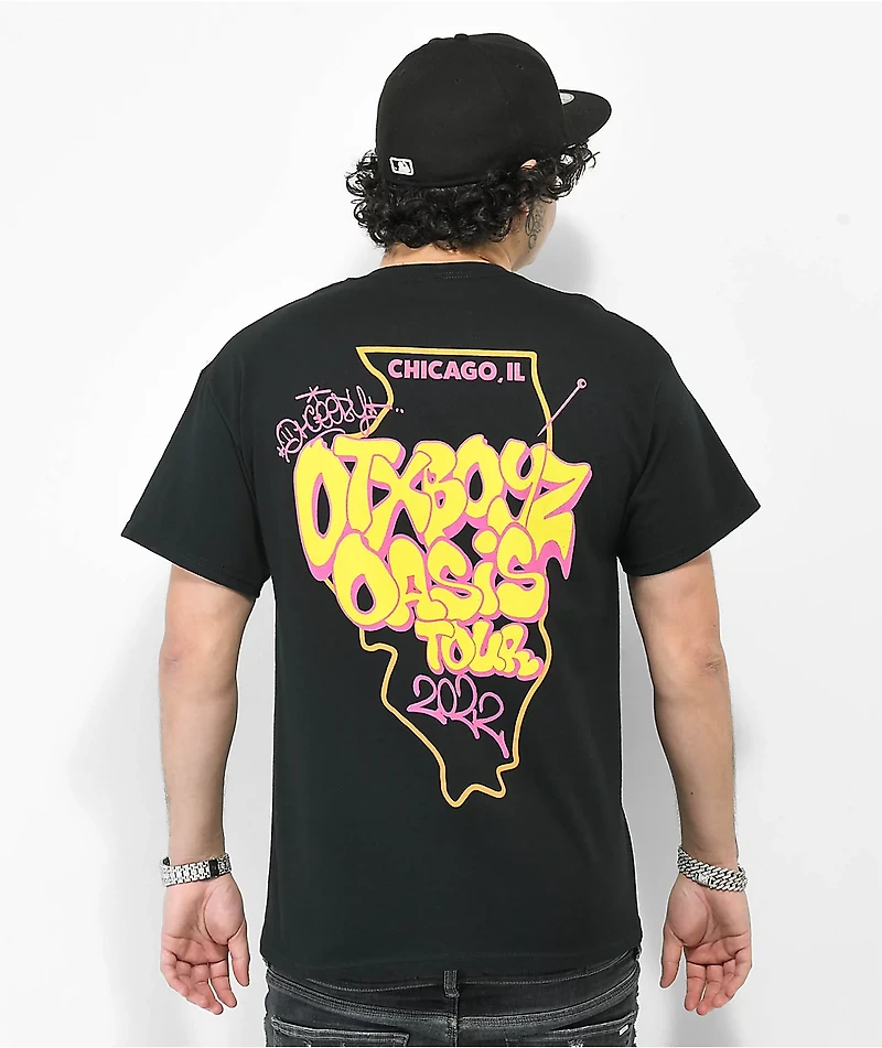 OTX BOYZ Oasis Photo Black T-Shirt