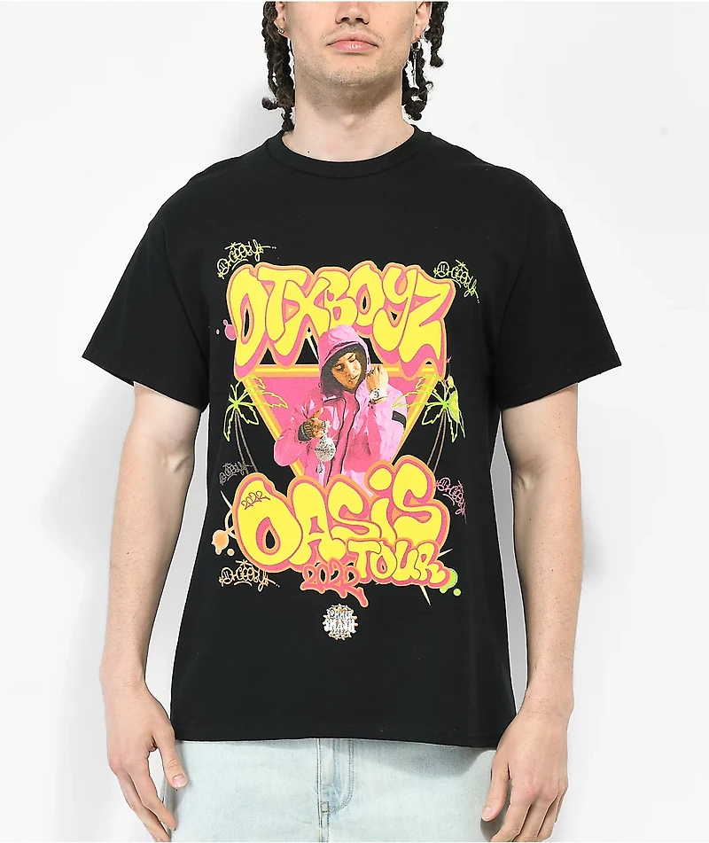 OTX BOYZ Oasis Photo Black T-Shirt