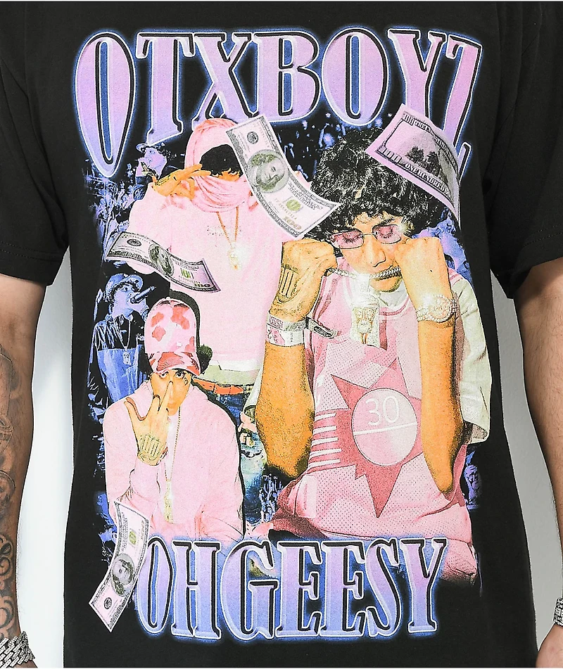 OTX BOYZ OhGeesy Photo Black T-Shirt