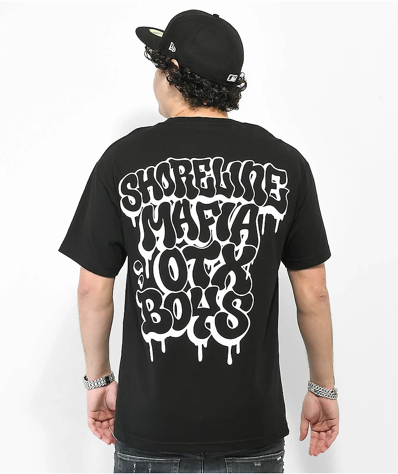OTXBOYZ Throwie Black T-Shirt
