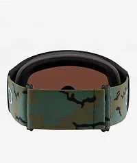 Oakley Flight Tracker L Camo & Prizm Black Snowboard Goggles