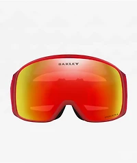 Oakley Flight Tracker L Prizm Torch Iridium & Matte Red Snowboard Goggles