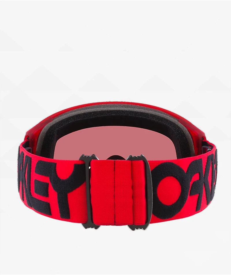 Oakley Flight Tracker L Prizm Torch Iridium & Matte Red Snowboard Goggles