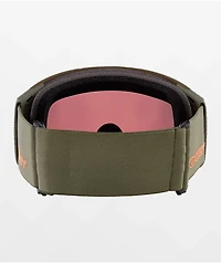 Oakley Flight Tracker L Prizm Torch Iridium Matte Green Snowboard Goggles