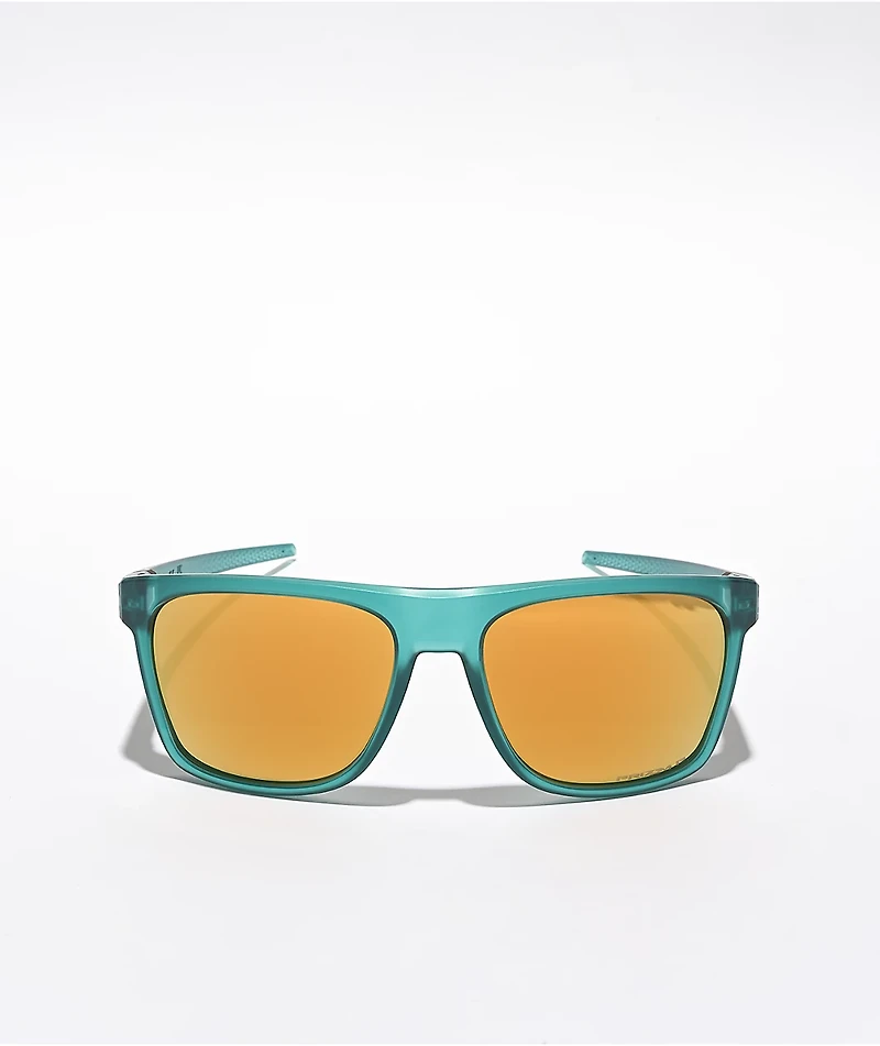 Oakley Leffingwell Arctic Surf Polarized Prizm Sunglasses