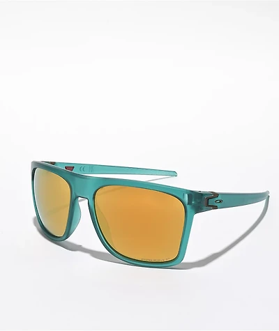 Oakley Leffingwell Arctic Surf Polarized Prizm Sunglasses