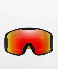 Oakley Line Miner L Black Fire & Prizm Torch Snowboard Goggles
