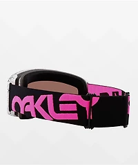 Oakley Line Miner L Black Splatter & Prizm Black Snowboard Goggles