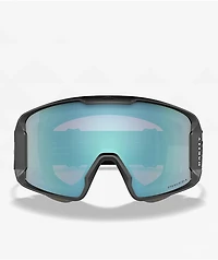 Oakley Line Miner L Blackout & Sapphire Iridium Prizm Snowboard Goggles