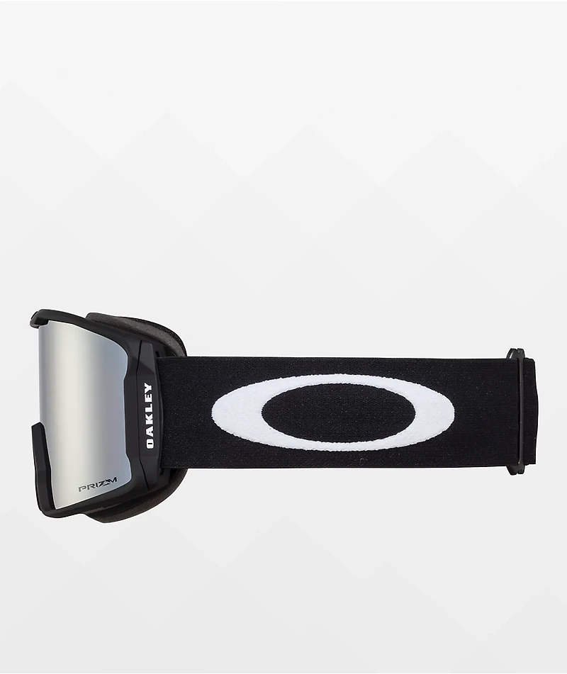 Oakley Line Miner L Prizm Black Iridium Matte Black Snowboard Goggles