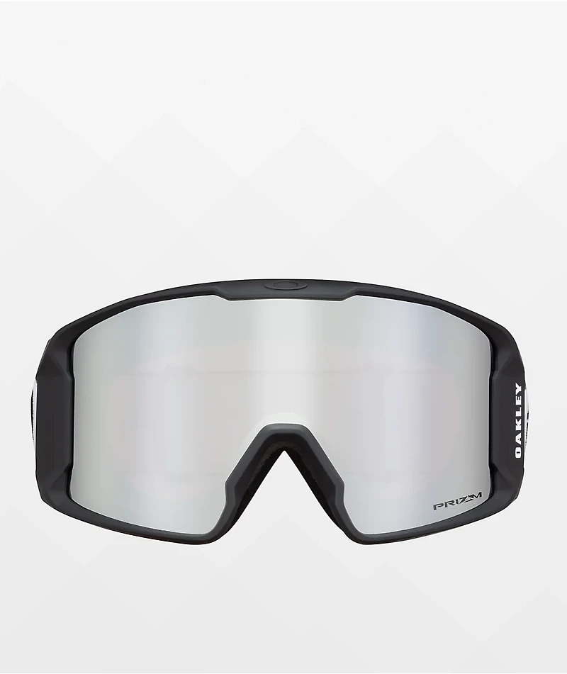 Oakley Line Miner L Prizm Black Iridium Matte Black Snowboard Goggles