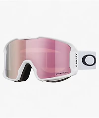 Oakley Line Miner Rose Gold & White Snowboard Goggles