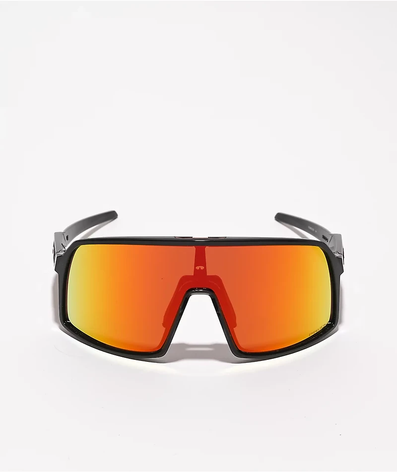 Oakley Sutro Polished Black & Prizm Ruby Sunglasses