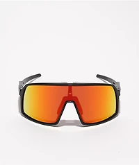 Oakley Sutro Polished Black & Prizm Ruby Sunglasses