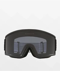 Oakley Target Line L Dark Grey & Matte Black Snowboard Goggles