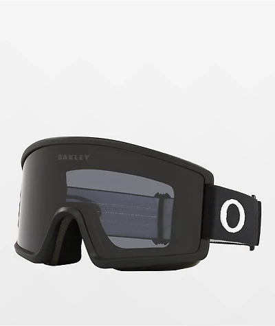 Oakley Target Line L Dark Grey & Matte Black Snowboard Goggles