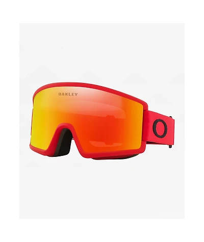 Oakley Target Line M Fire Iridium & Redline Snowboard Goggles