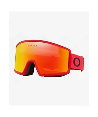 Oakley Target Line M Fire Iridium & Redline Snowboard Goggles
