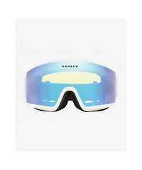 Oakley Target Line M High Intensity Yellow & Matte White Snowboard Goggles