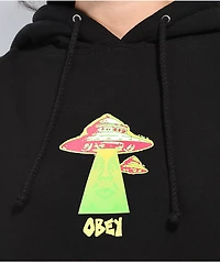 Obey Abduction Black Hoodie
