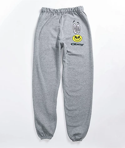 Obey Acid Crash Grey Sweatpants