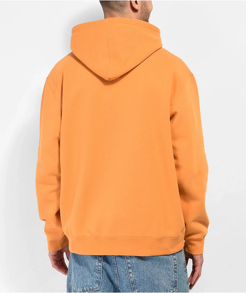 Obey Basket Orange Hoodie