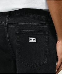 Obey Bender Black Denim Jeans