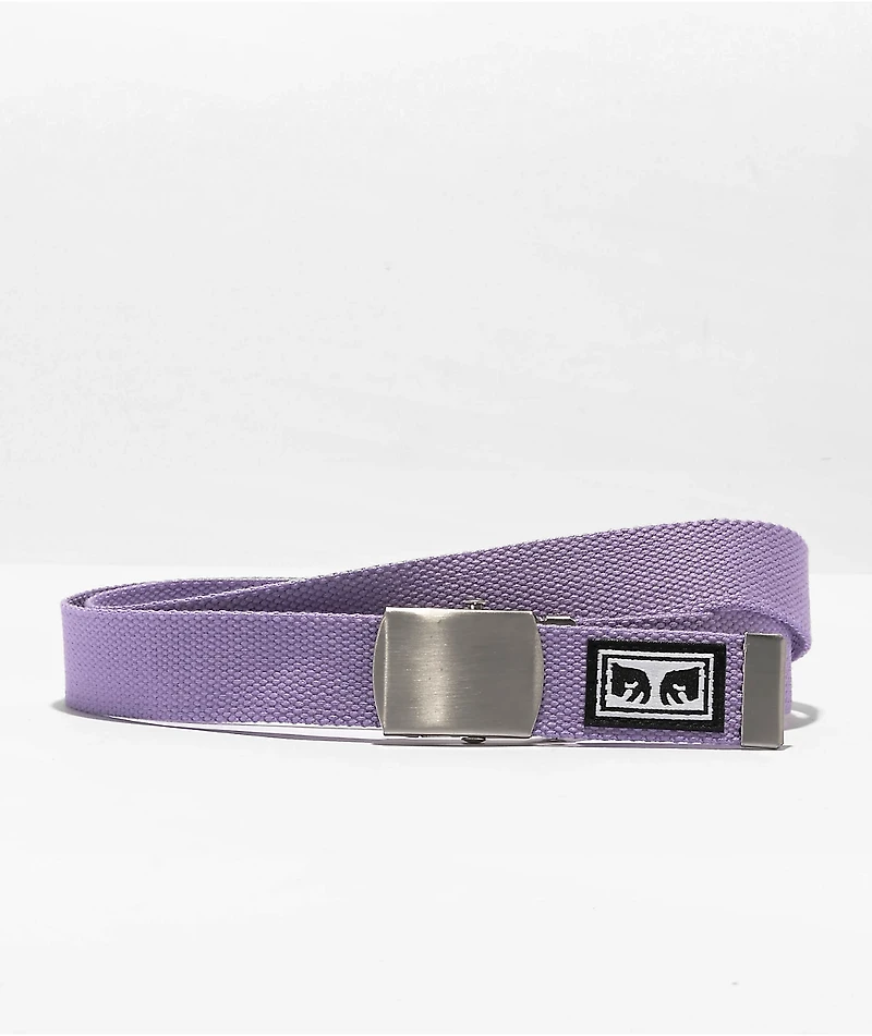 Obey Big Boy Lavender Web Belt