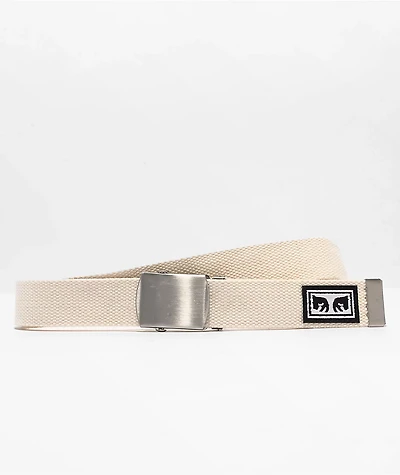 Obey Big Boy White Web Belt